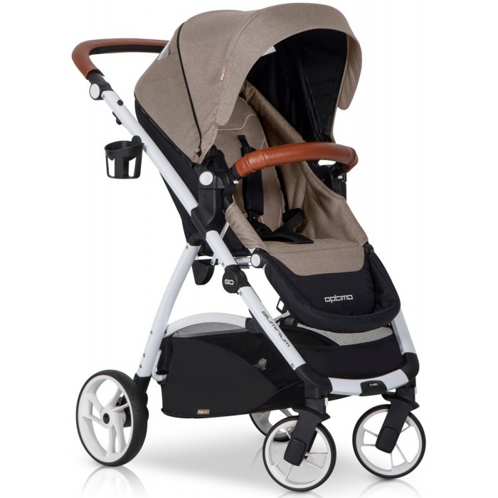 Детская прогулочная коляска EasyGo Optimo - sand